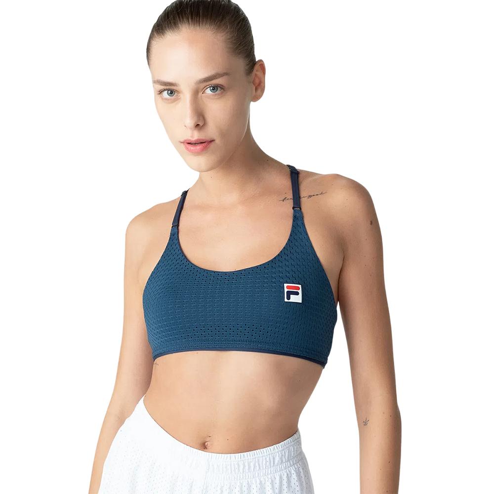 Fila Tops Femenino Women Top Beach Tennis Sand Bt Dark Blue