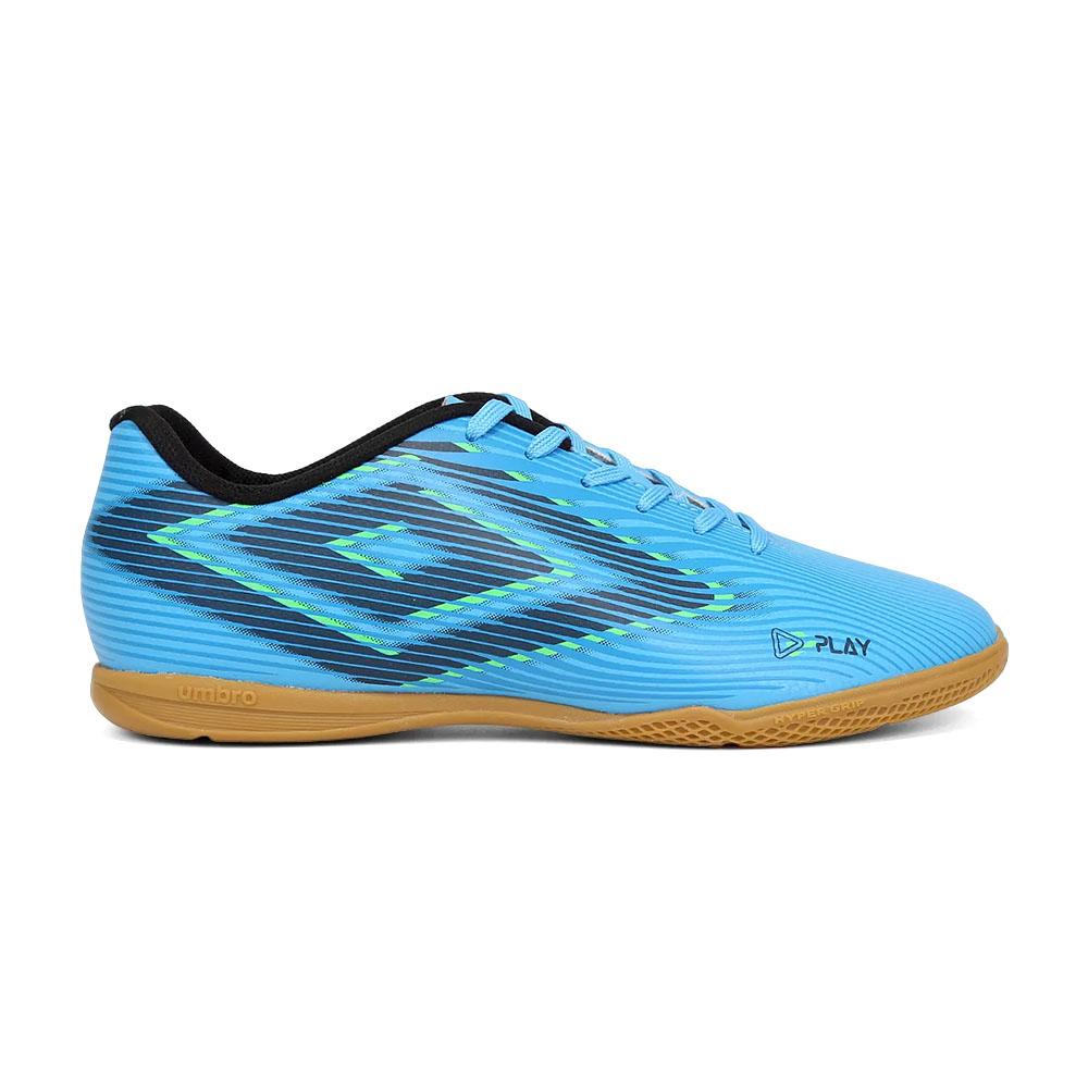 Umbro Futbol Indoor Masculino Play Azul/Marino/Lima