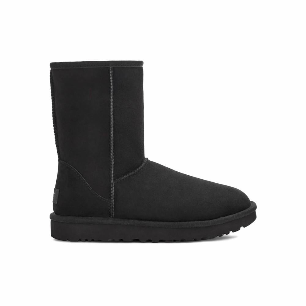 UGG Botas Femenino Moda Classic Short II Black