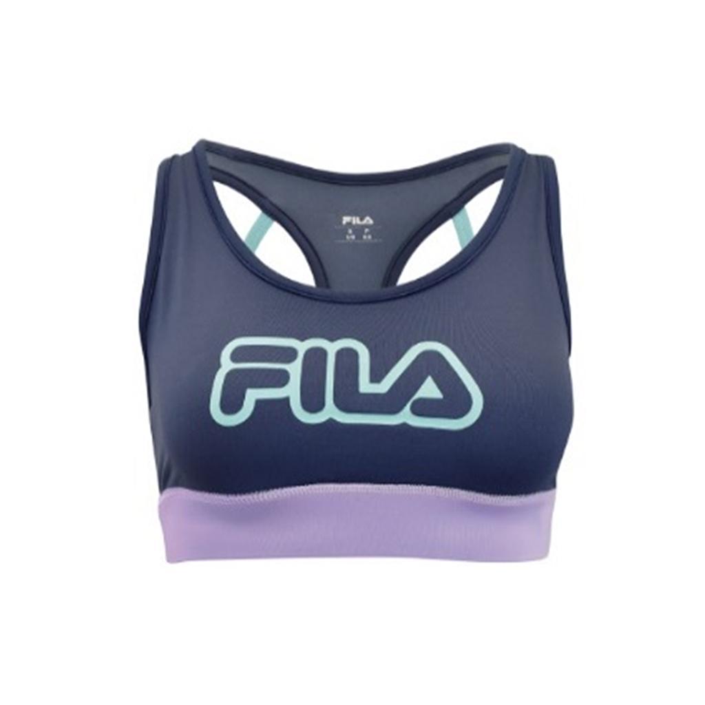 Fila Tops Femenino Training T22197W-1 Dark Shadow/Aruba Blue/Purple