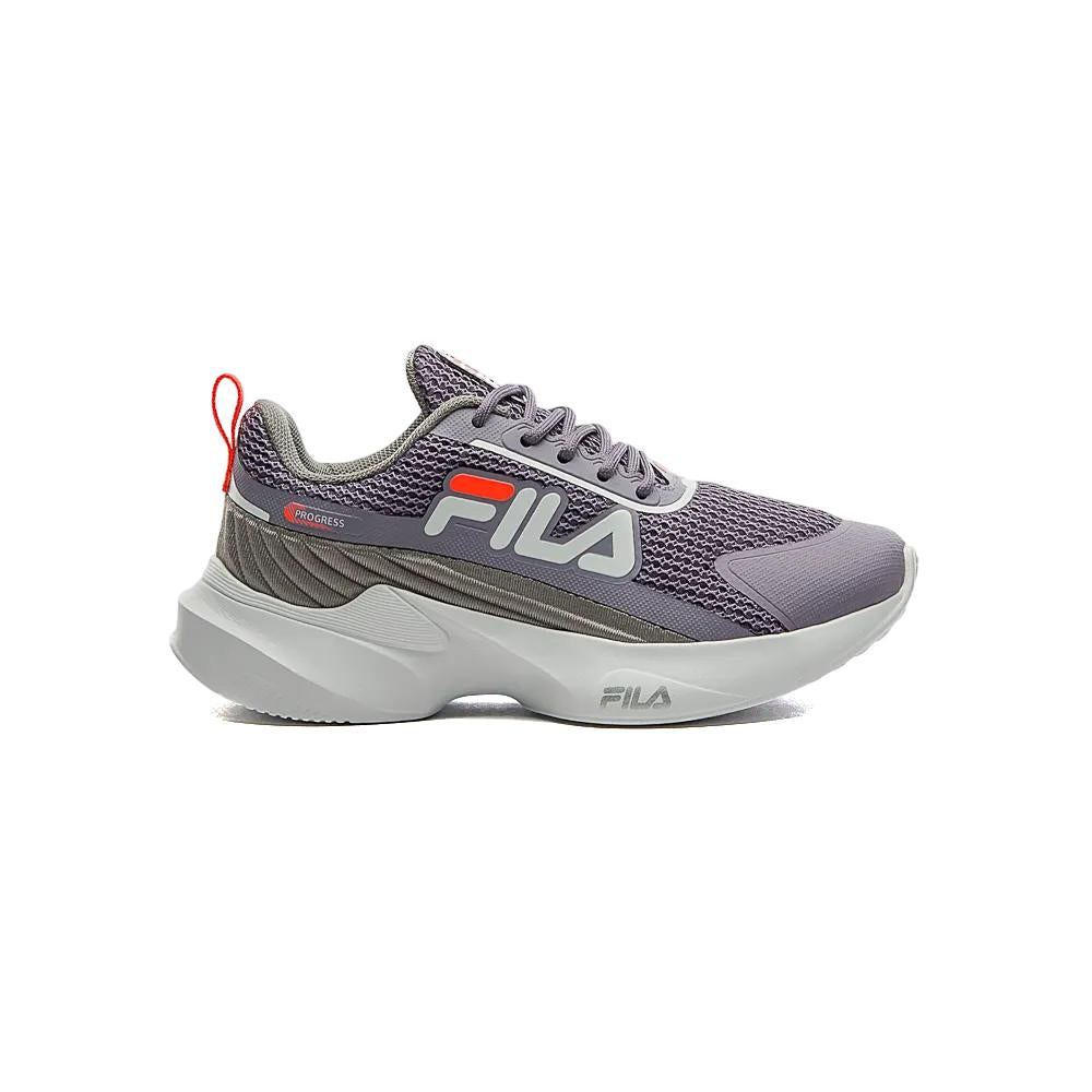 Fila Deportivos Niños Running Progress Roxo /Cinza/Coral