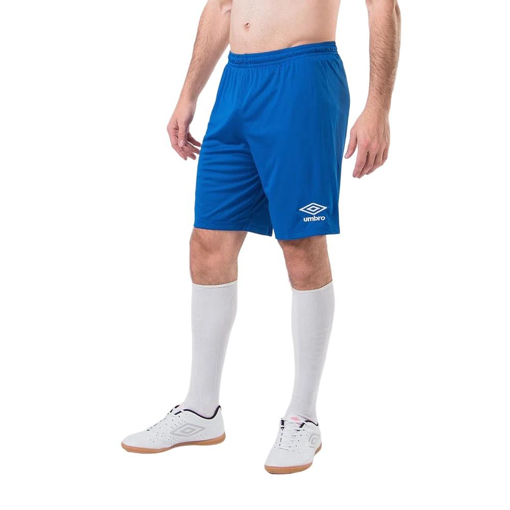 Umbro Masculino Short TWR Letter Royal/Blanco