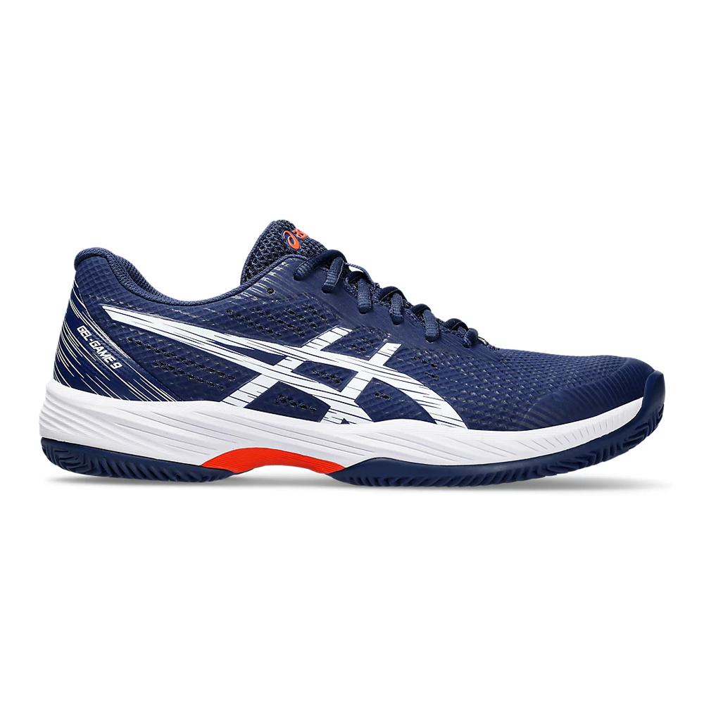 Asics Padel Masculino Gel Game 9 Clay/Oc Blue Expanse/White