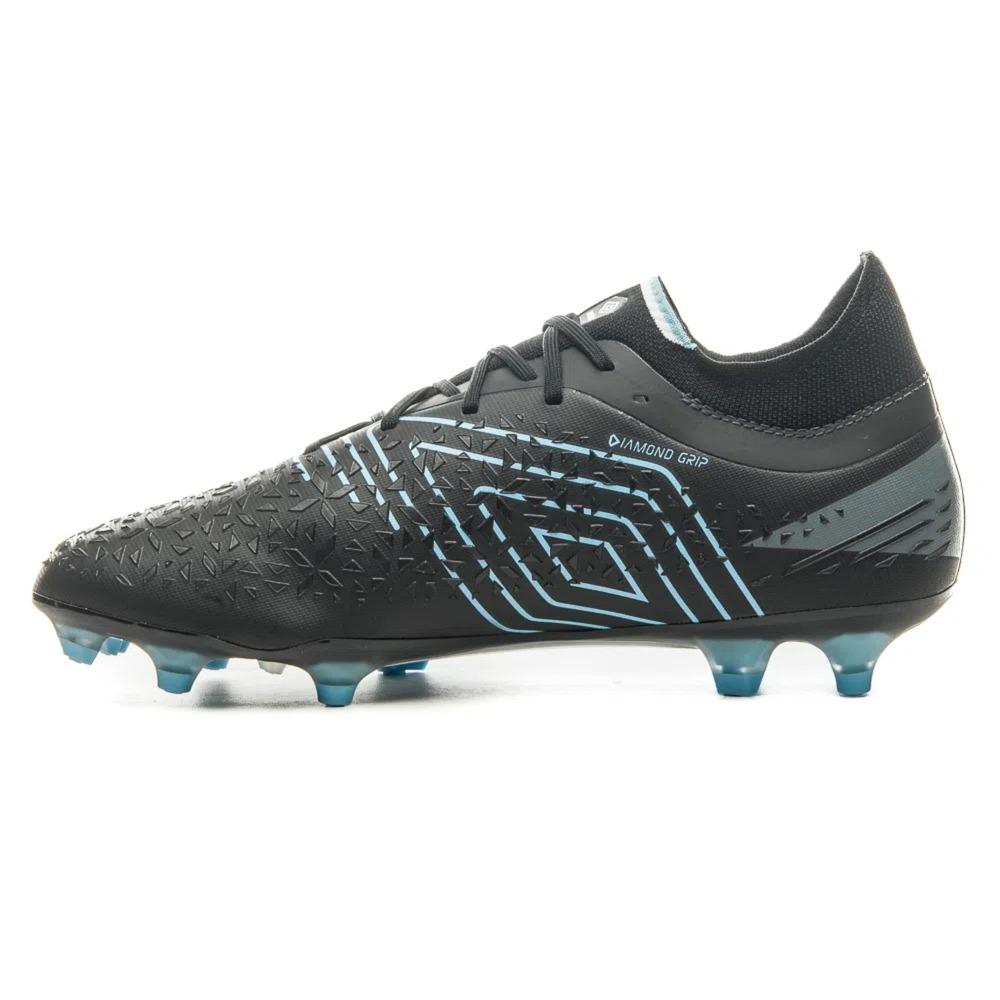 Umbro Futbol Campo Unisex Adamant Pro Negro/Blanco/Azul Claro