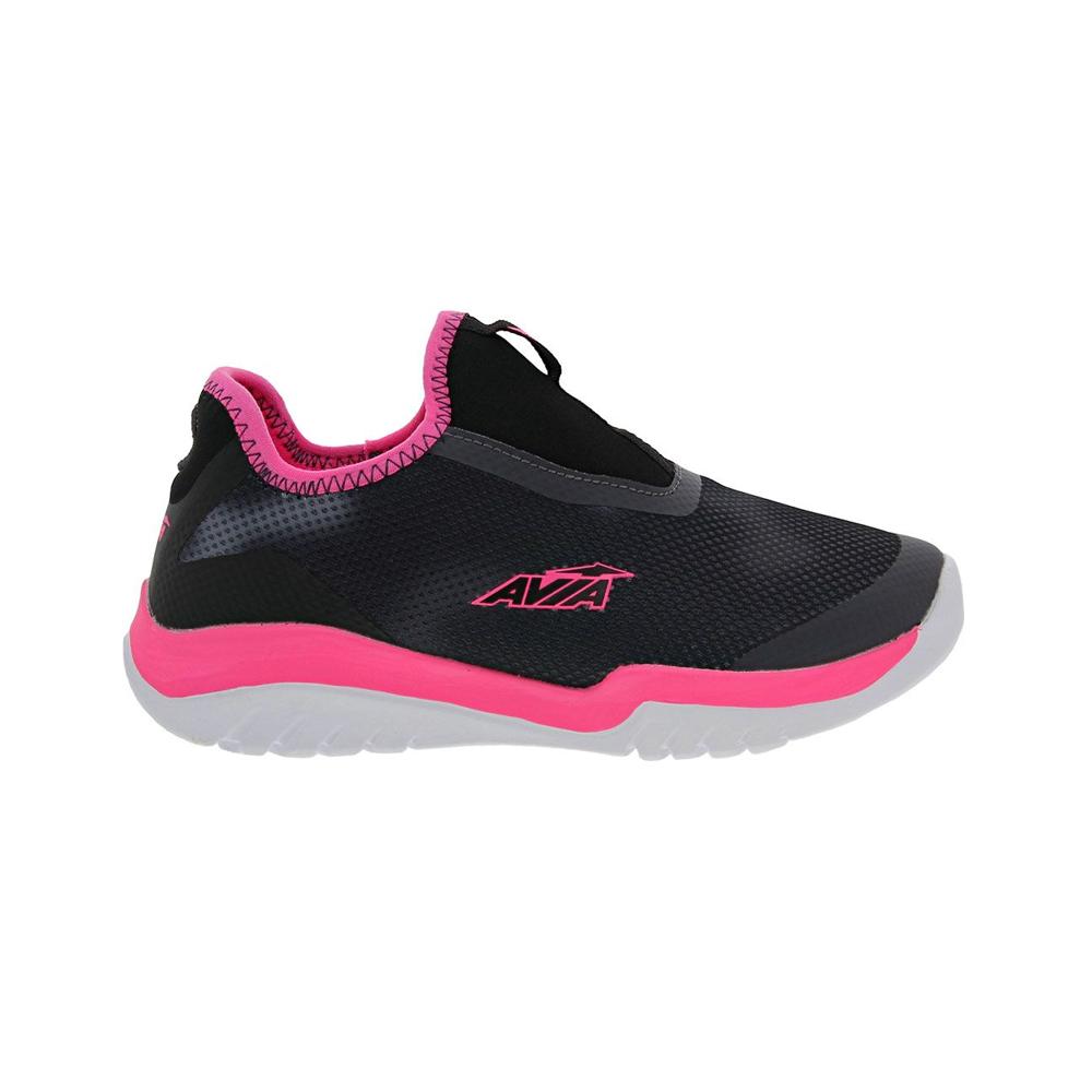 Avia Deportivos Niños Running Avi Breeze Odyssey Gray/Pink Glo/Jet Black