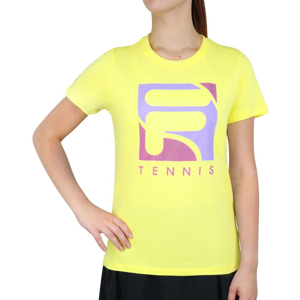 Fila Remeras Femenino Tennis Soft Urban Light Lime Yellow