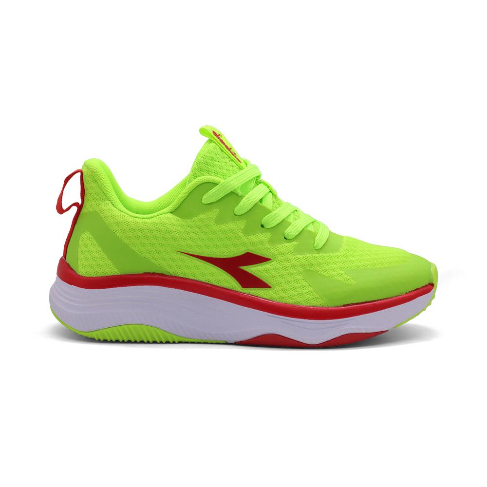 Diadora Running Femenino Delta-L Yellow Fluorine/Orange