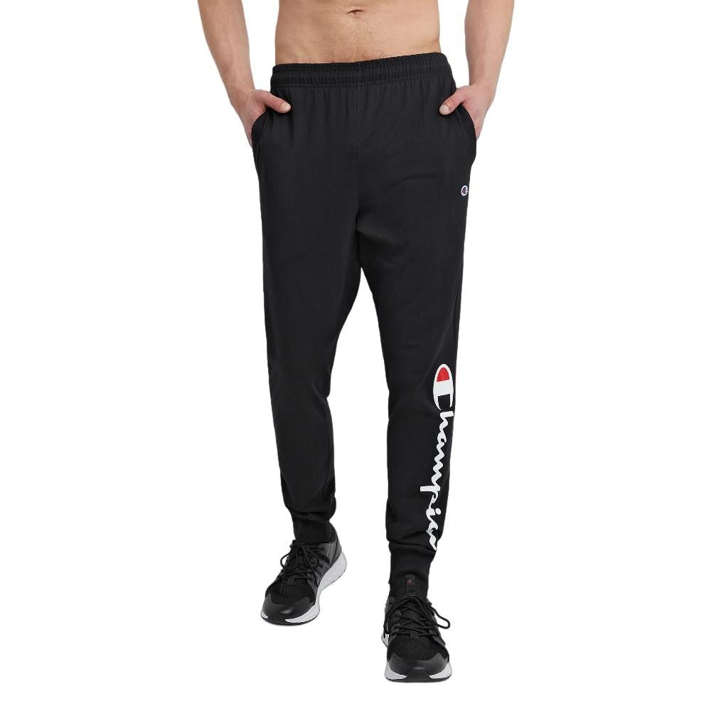 Champion Masculino Classic Graphic Jersey Jogger Black