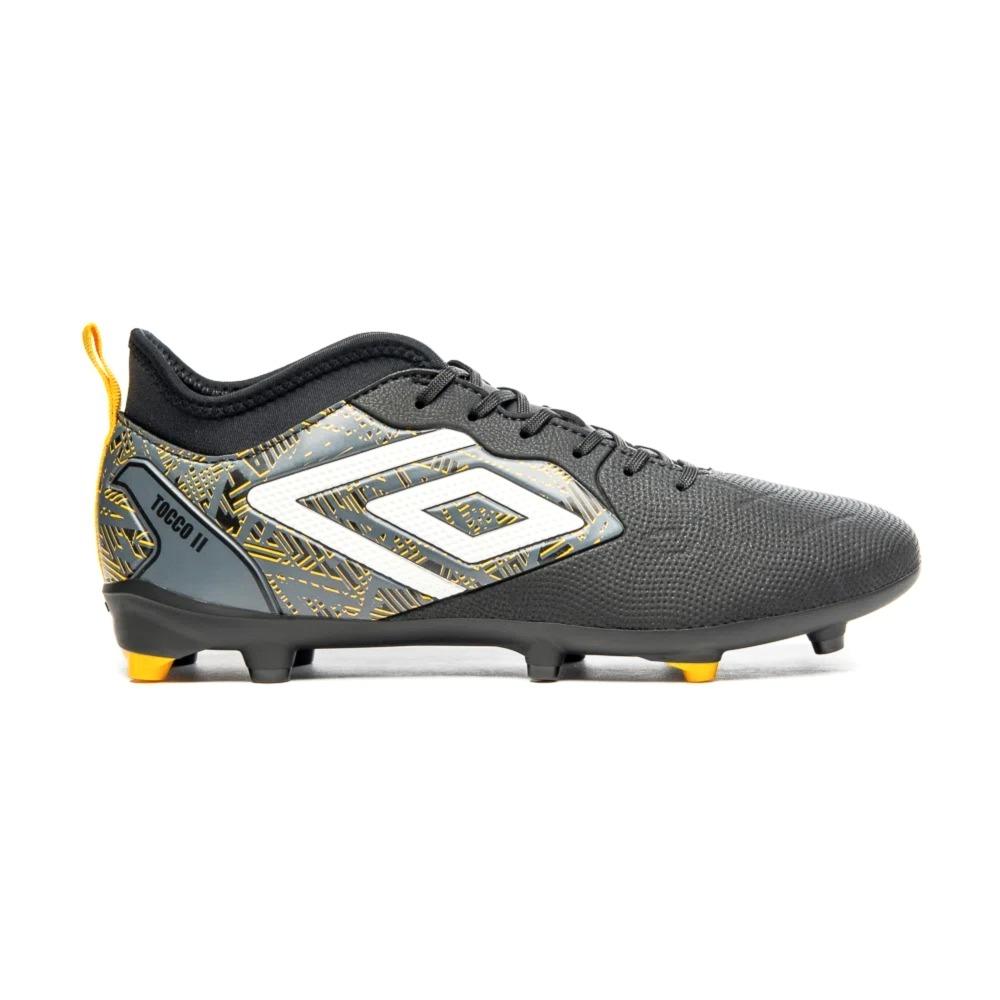 Umbro Futbol Campo Masculino Tocco II Club Negro/Blanco/Amarillo