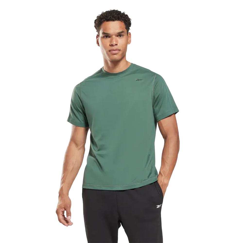 Reebok Remeras Masculino Train Speedwick Tee Chalk green