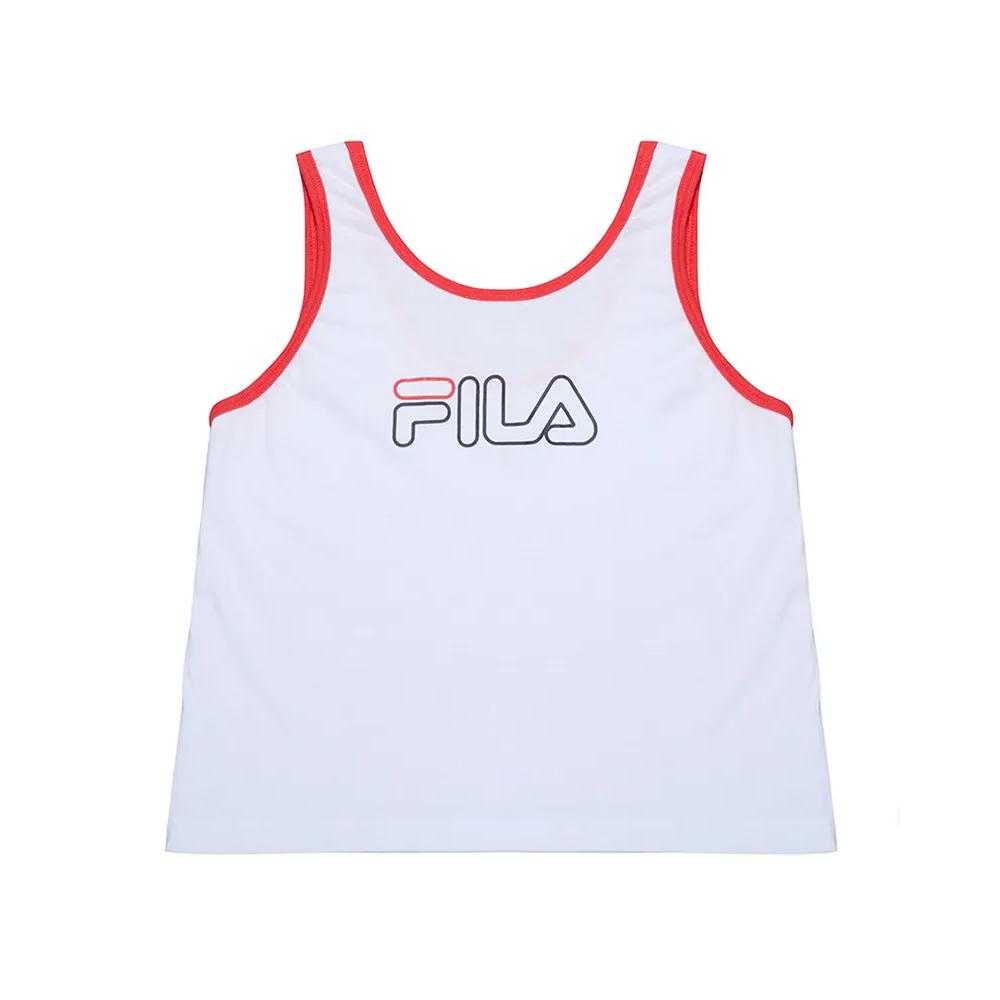 Fila Musculosas Niños Moda Comfort Sunday White/Red