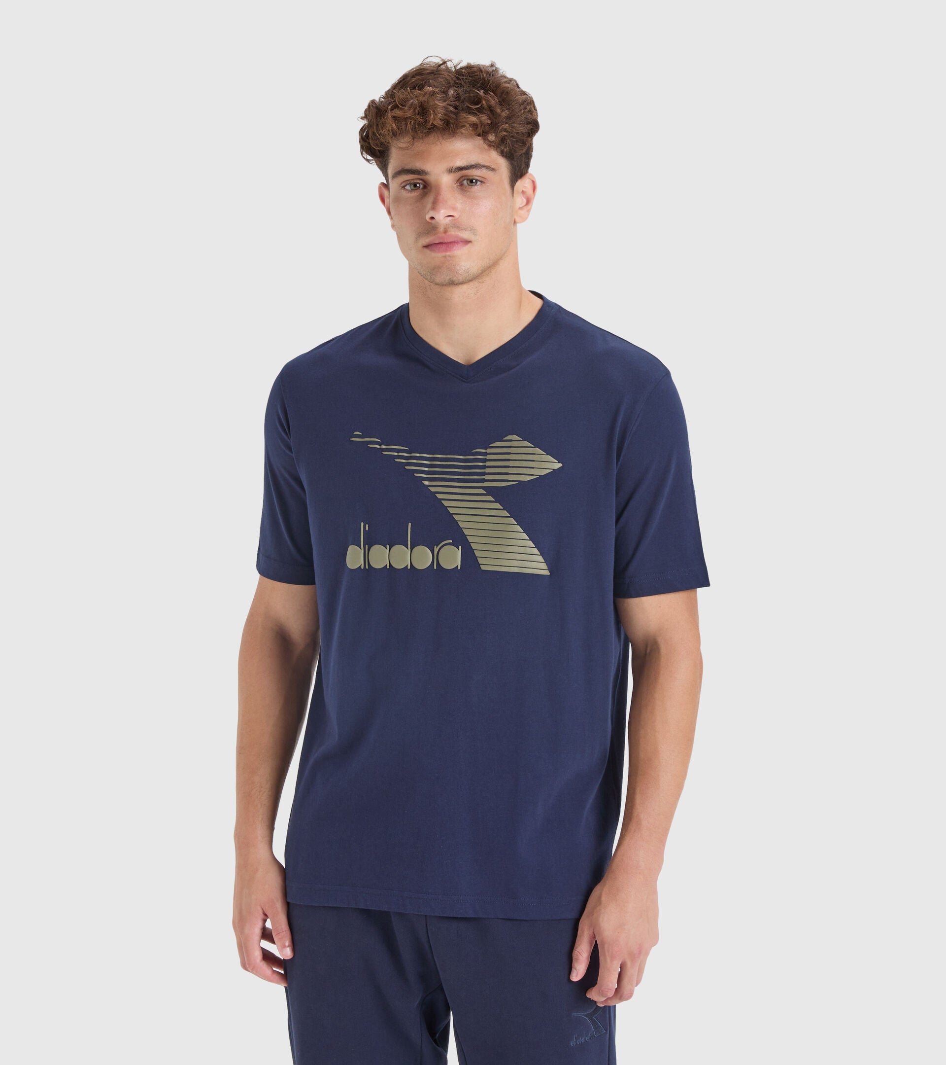 Remera Masculino Diadora SS Drift Azul