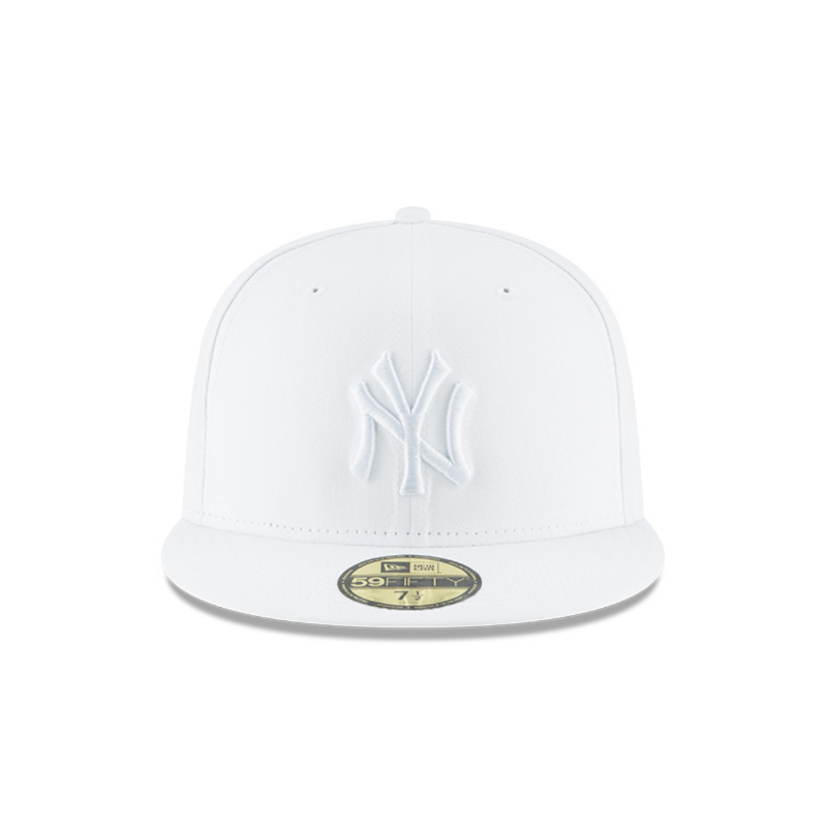 11591120 New Era Gorros MLB 59Fifty New York Yankees White