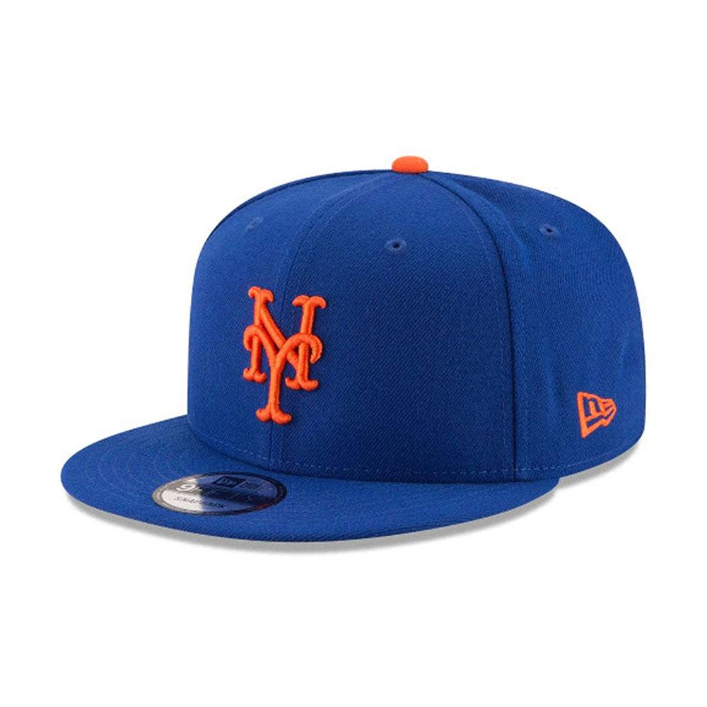 11591027 New Era Gorros MLB 9Fifty Snapback New York Mets Blue/Orange/Grey