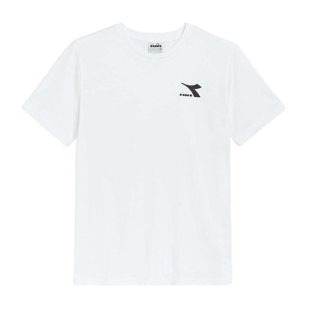 Diadora T-Shirt Masculino T-Shirt SS-Core Optical White