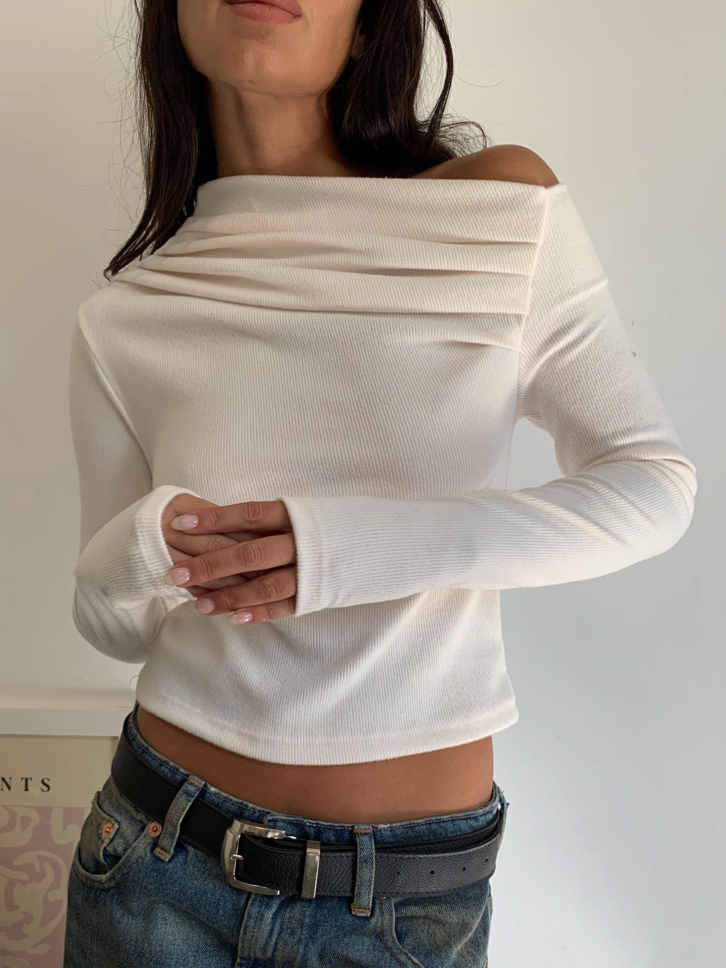 Sweater Femenino  Gina Reeb Siena  Crema
