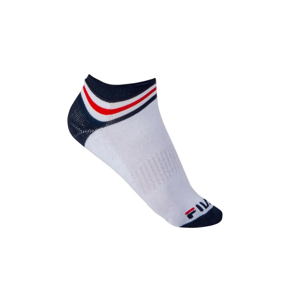 F23L00349-518 Fila Medias Unisex Socks Cm Vintage White/Navy/Red