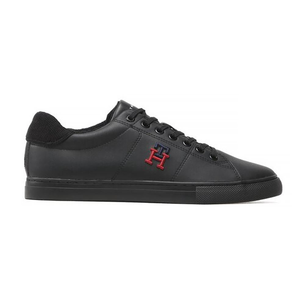 Tommy Hilfiger Casual Masculino Core Vulc Varsity Monogram Black