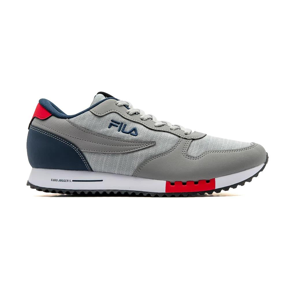 11U335X-3335 Fila Lifestyle Masculino Euro Jogger Sport Cinza/Marino/Rojo