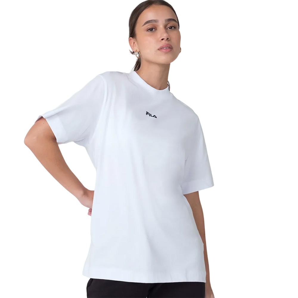 Fila Remeras Femenino Moda T-Shirt Tennis Club White