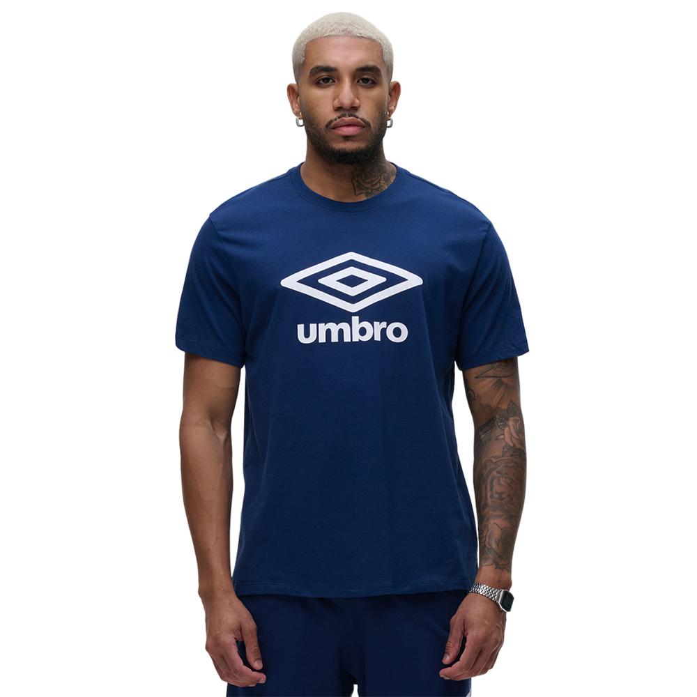 Umbro Remeras Masculino Moda Essential Comfy Marino