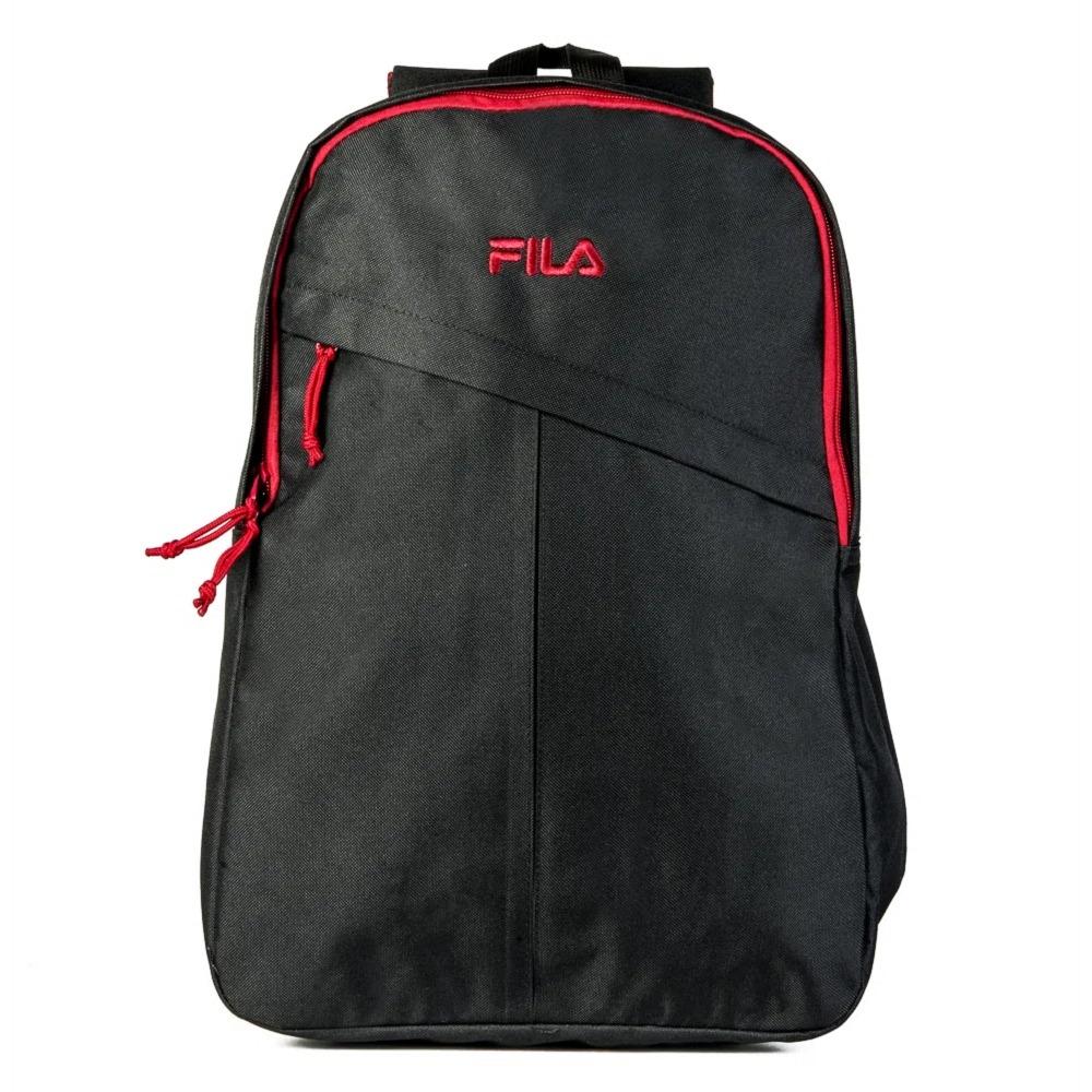 Fila Lifestyle Backpack Unisex Diagonal Black/Wine Red