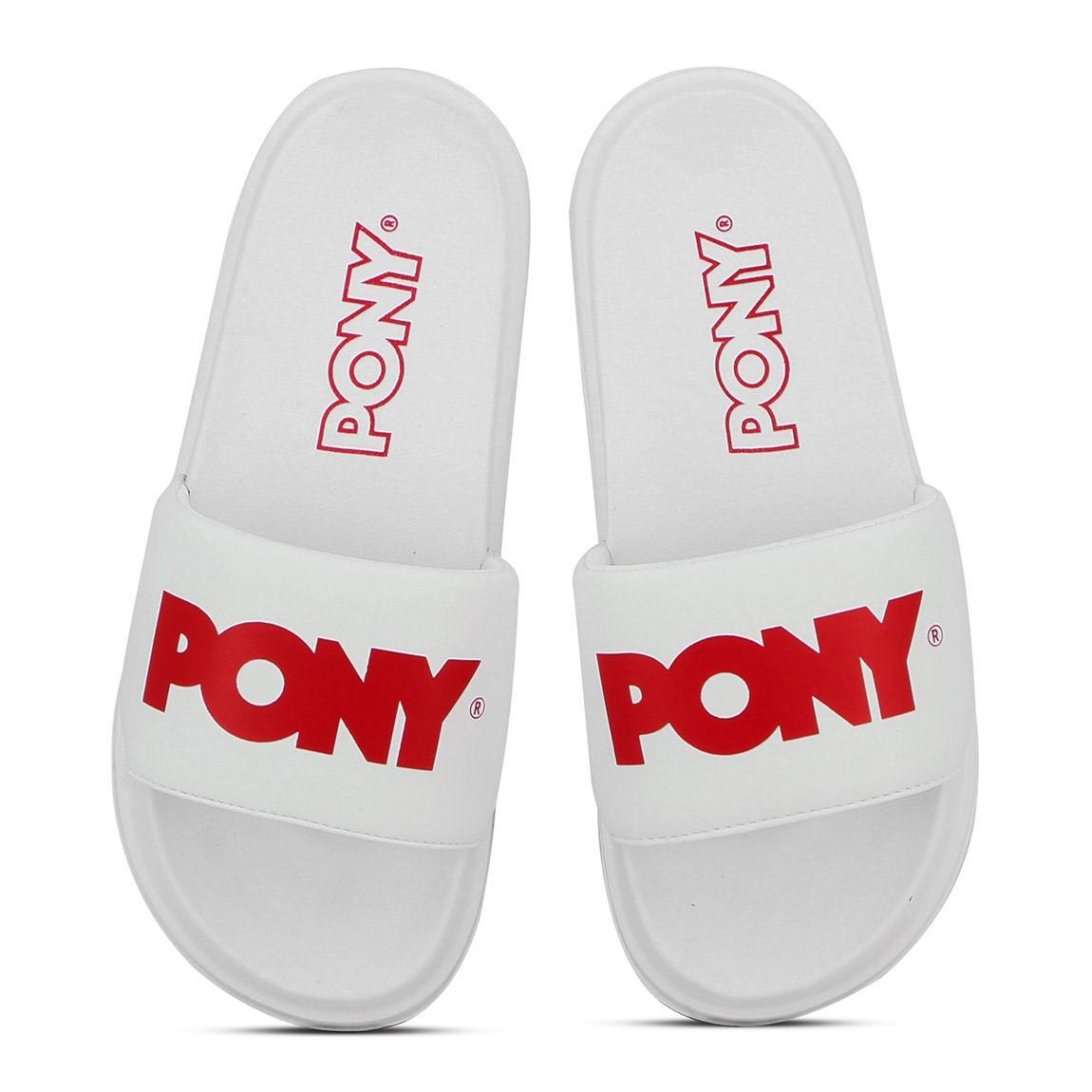 Pony Femenino Zapatilla Brooklyn White/Red