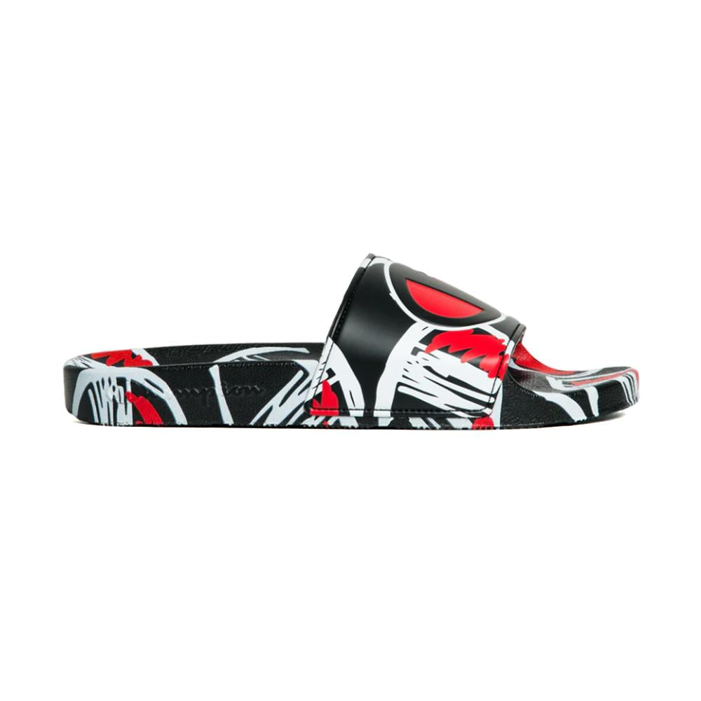 Champion Zapatilla Masculino Ipo Comic Black/White/Scarlet