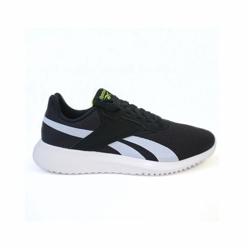 Reebok Masculino Fluxlite Core Black/Ftwr White/Solar Acid Yellow