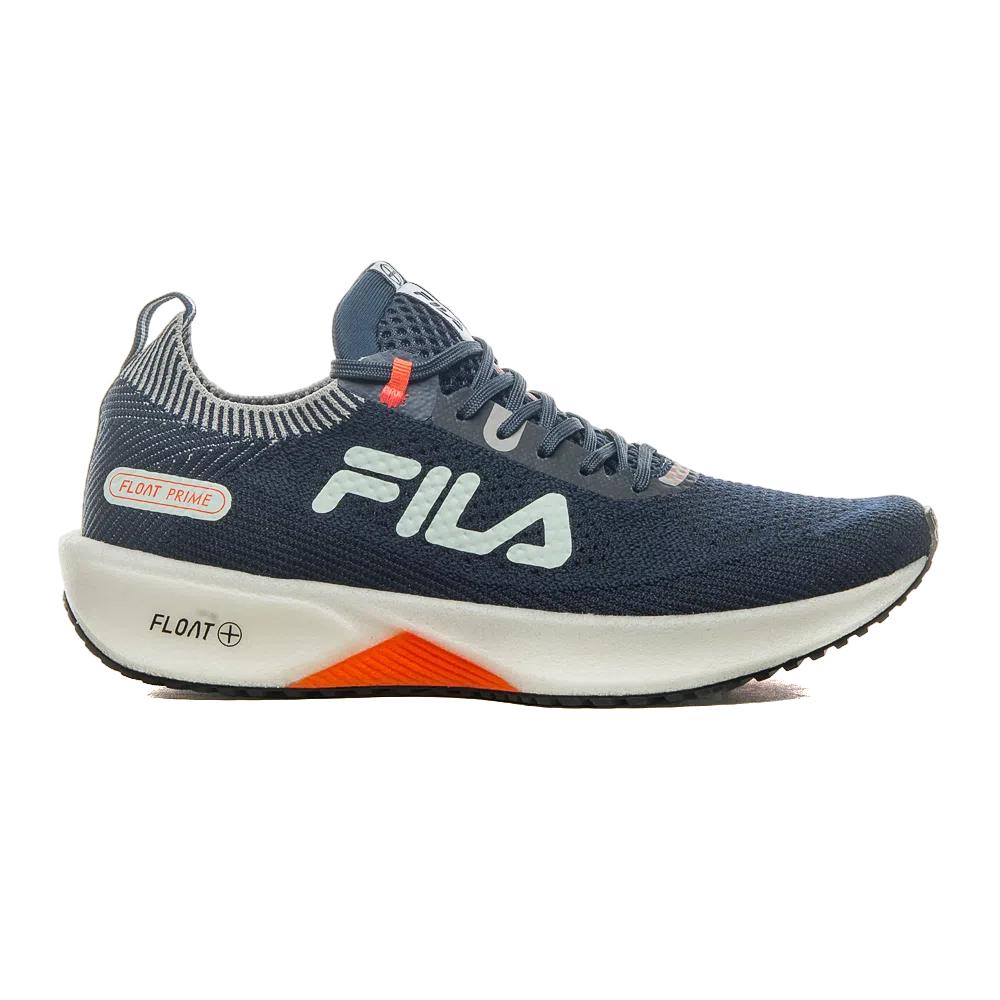 Fila Running Masculino Float Prime Marino/Misty Blue/Naranja