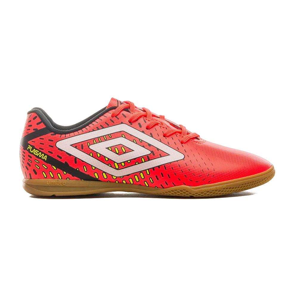 Umbro Futbol Indoor Masculino Plasma Coral/Blanco/Negro