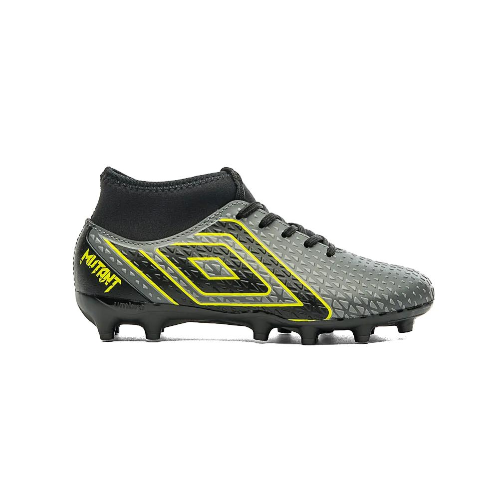 Umbro Campo Niños Futbol Mutant Jr Grafito/Preto/Verde Lime