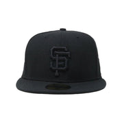 11591108 New Era Gorros MLB 59Fifty San Francisco Giants Black/Black