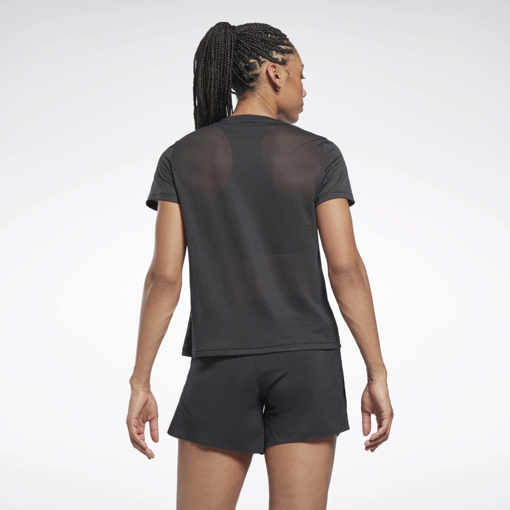 Remera Femenino Reebok Graphic Series negro