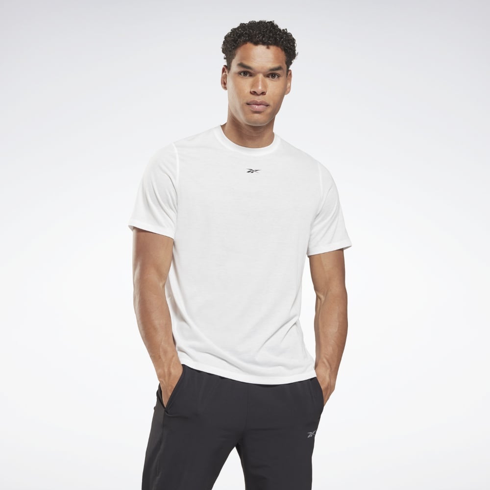 Remera Masculino Reebok Training Supremium Blanco