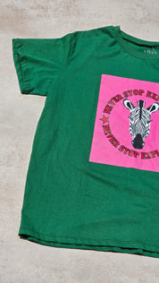 Remerona Femenino  Zebra Verde