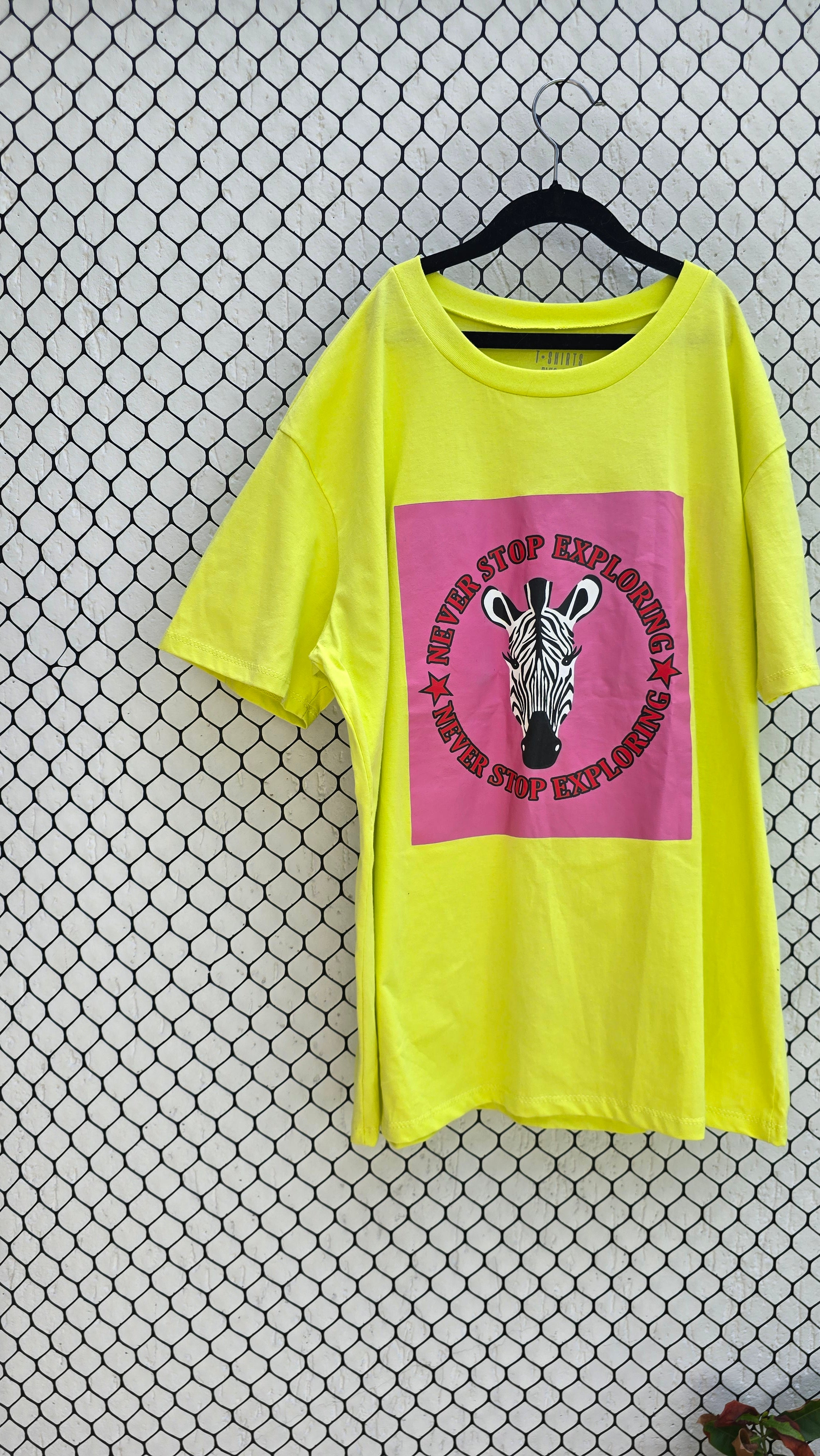 Remerona Femenino  Zebra Verde Fluor