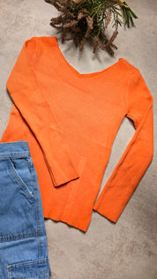 Sweater Femenino  Cata Naranja
