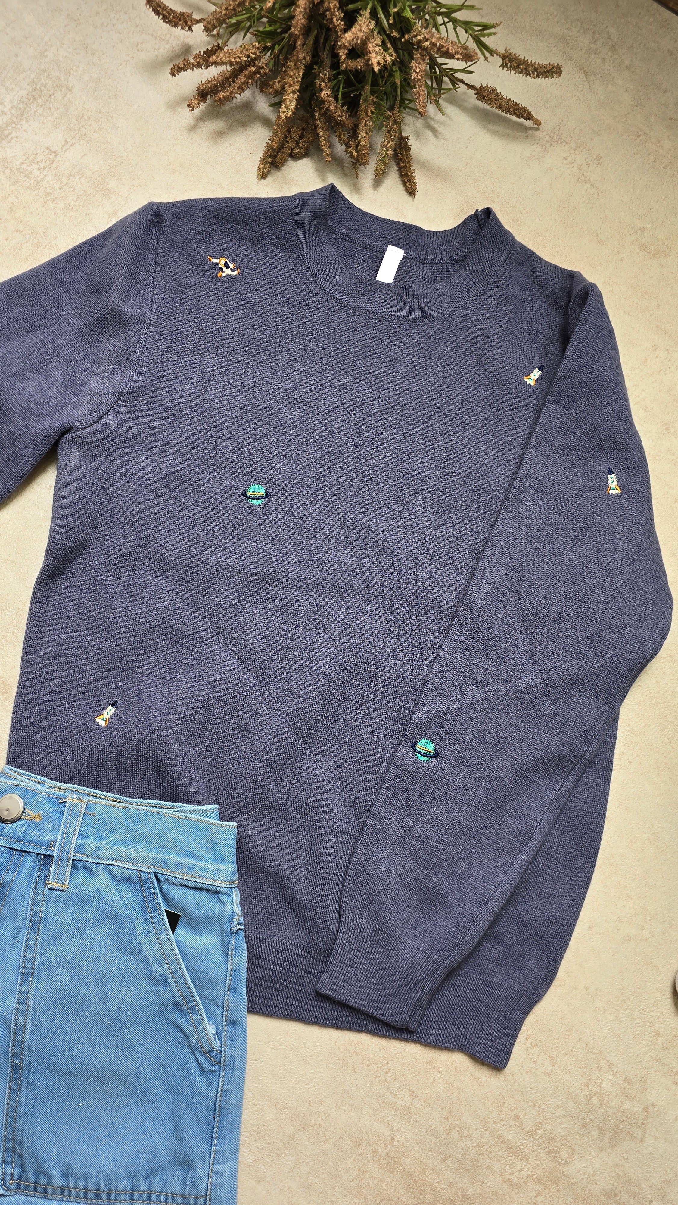 Sweater Femenino  Espacial Azul Marino