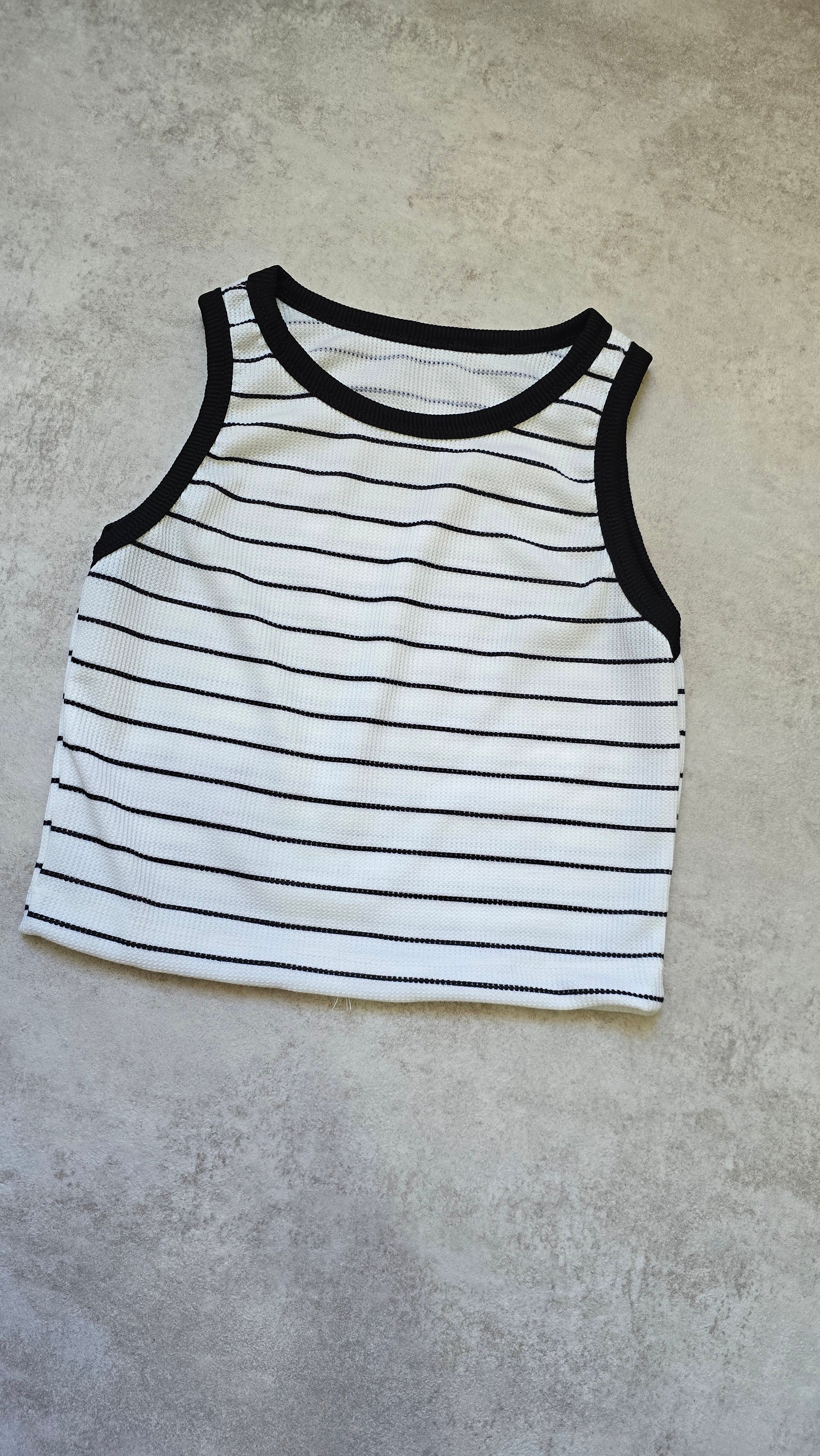 Camisilla Femenino  Stripes Morley Blanco