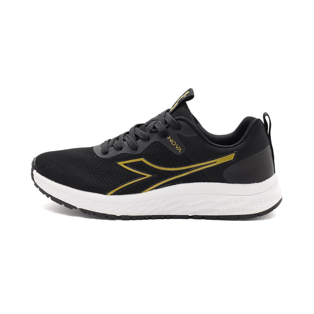 Diadora Deportivos Femenino Running Nova L 7133 Black/Gold