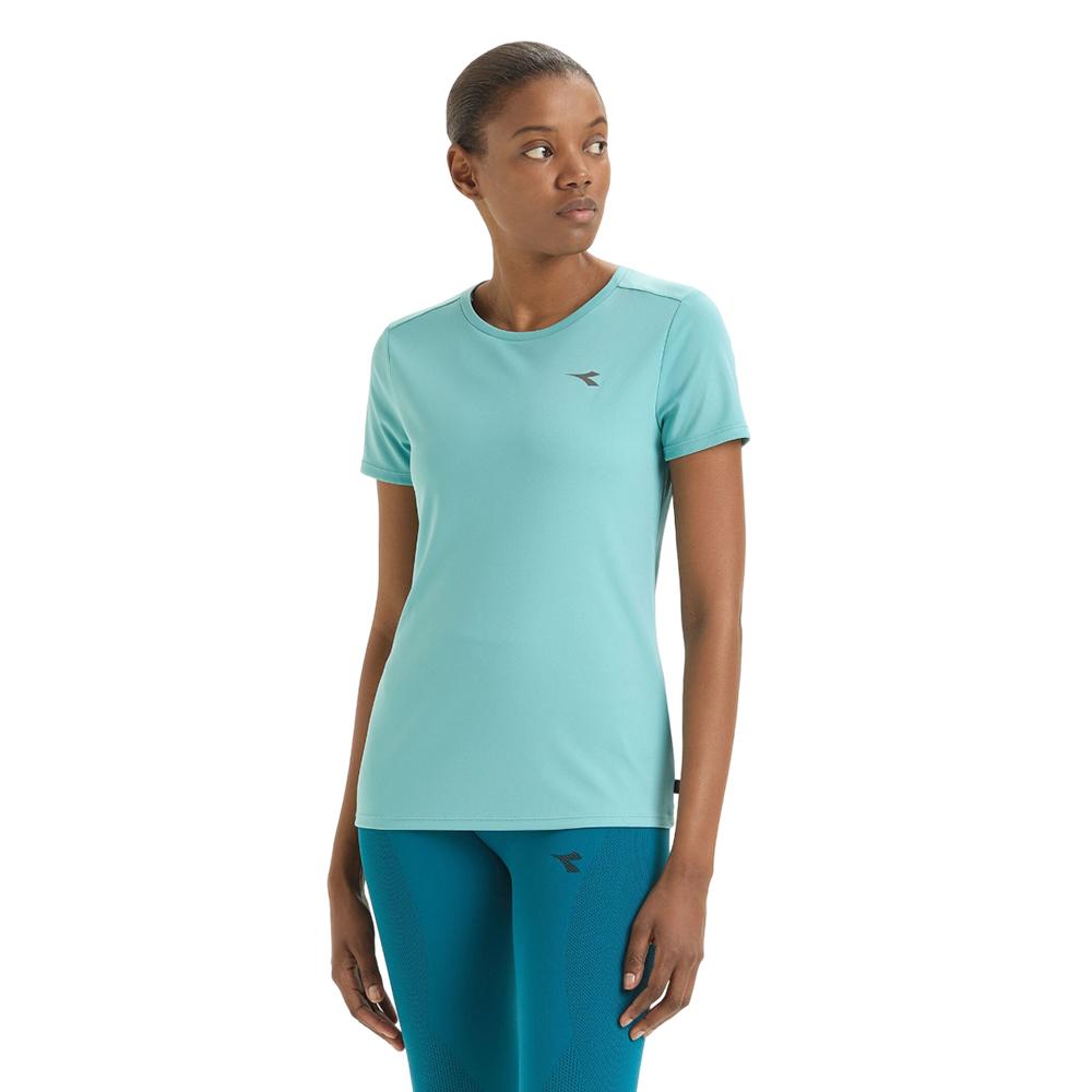 Diadora Remeras Femenino L. Ss T-Shirt Run Dusty Turquoise