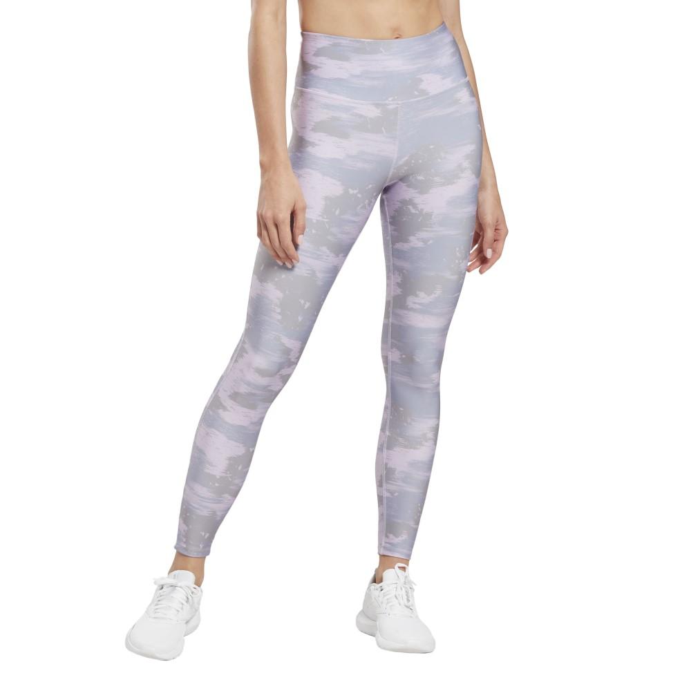 Reebok Femenino Wor Camo Tight Violet Haze