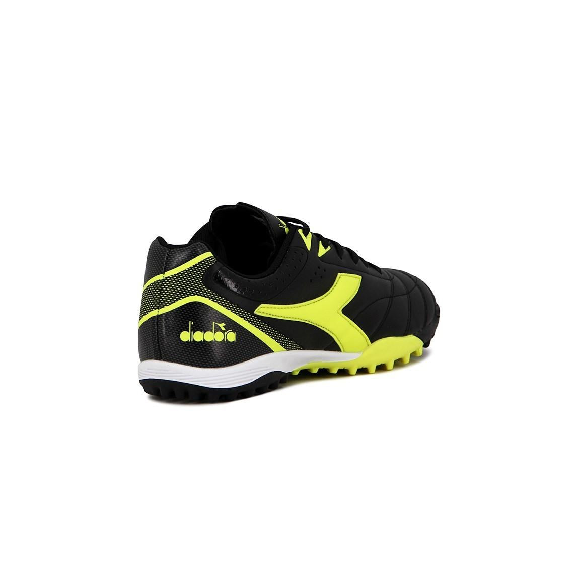 Diadora Niños Futbol Society Tifosi Black/Yellow Fluo