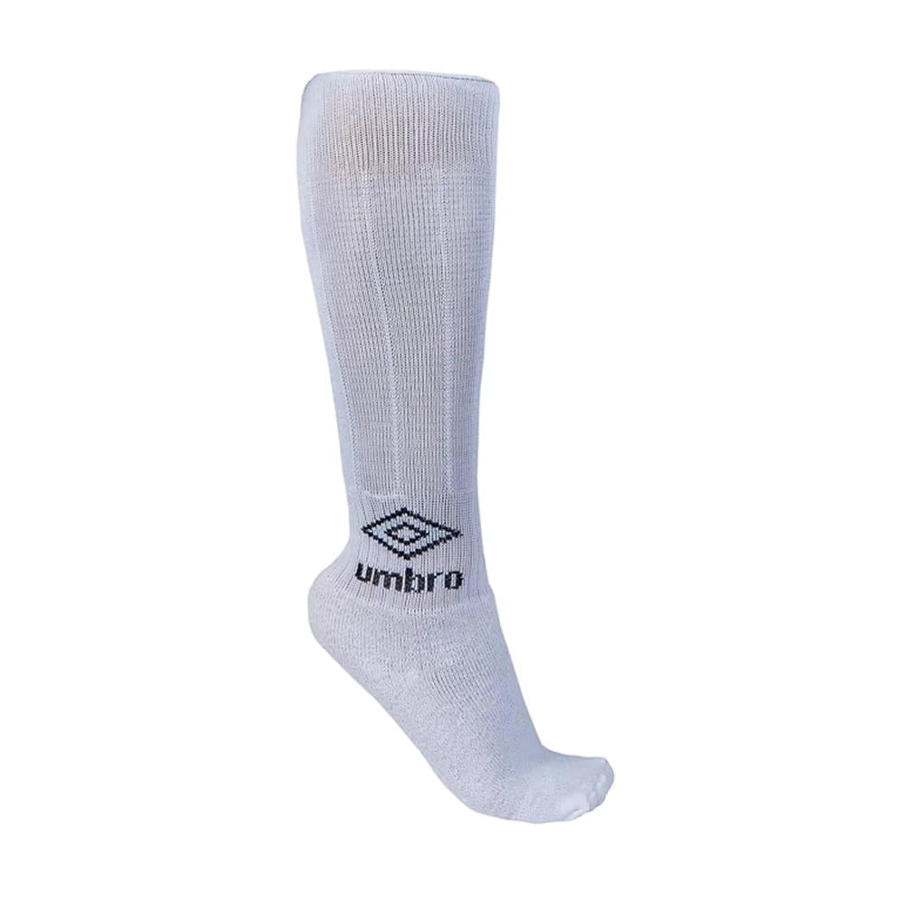 U27TW015-222 Umbro Medias Niños Futbol Long Socks Classic Blanco