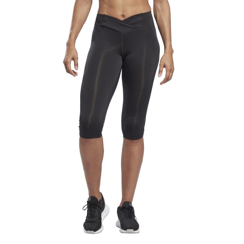 Reebok Femenino Wor Basic Capri Night Black