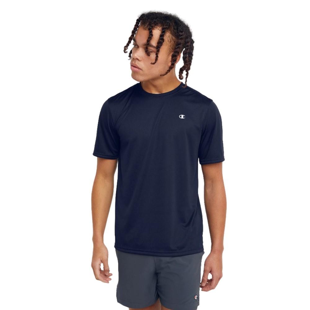 Champion Remeras Masculino DOUBLE DRY CORE TEE NAVY