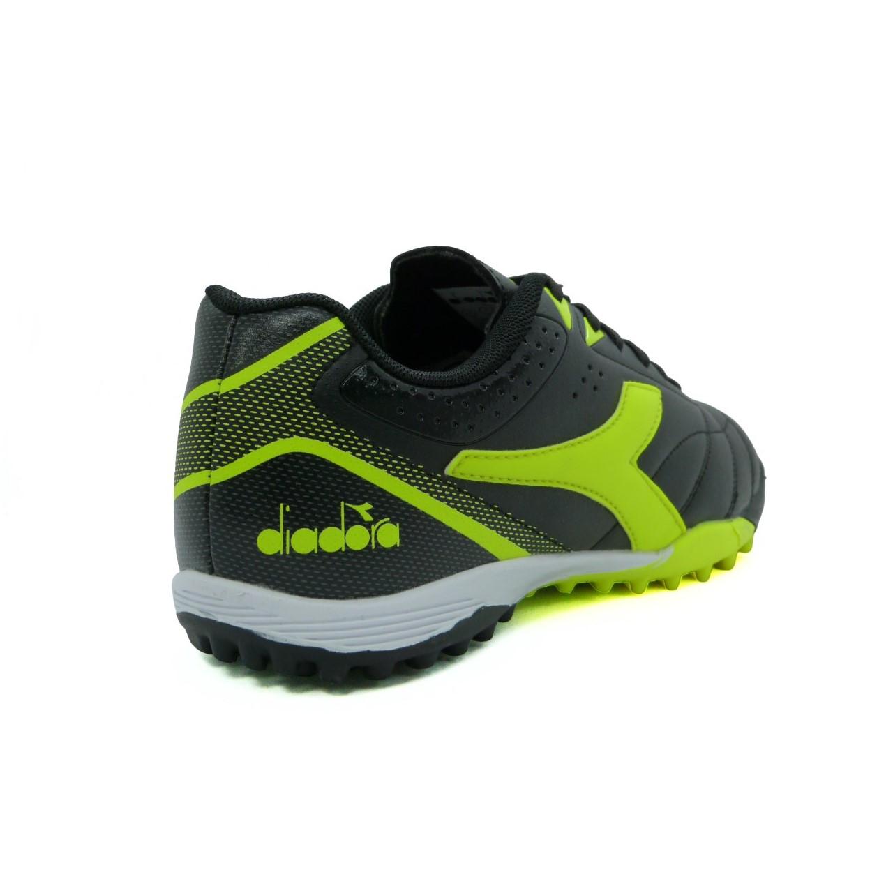 Diadora Femenino Futbol Society Tifosi Black/Yellow Fluo