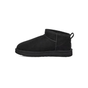 UGG Botas Femenino Moda Classic Ultra Mini Black