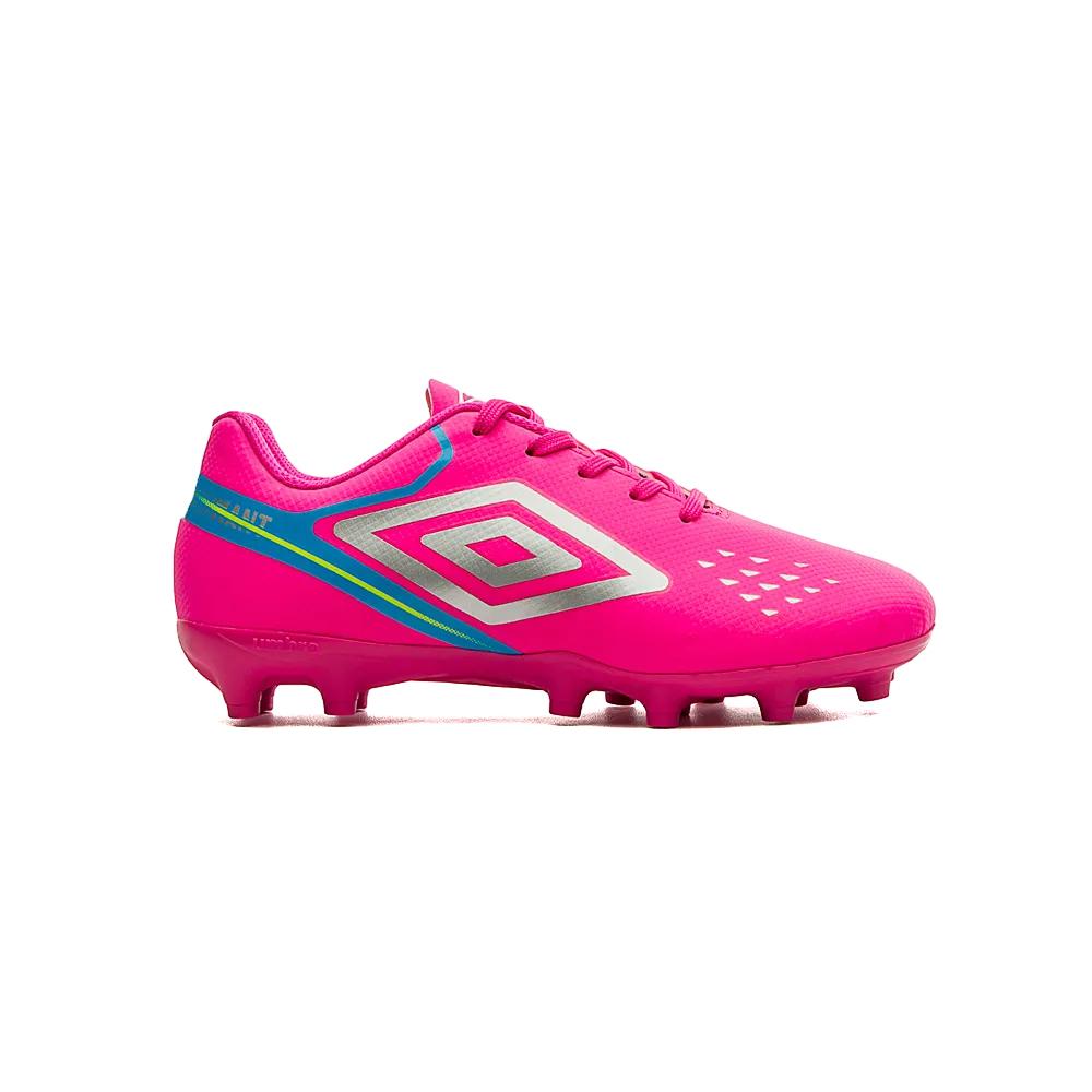 Umbro Campo Junior Futbol Adamant Top Speed Jr Pink Glo/Mailbu Blue/Grey